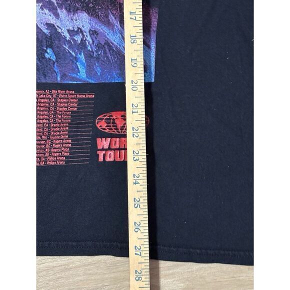 Drake T Shirt Men's Size L Black Band Tee 2018 Scorpion Tour‎ Black 2-Sided OVO - Picture 5 of 5